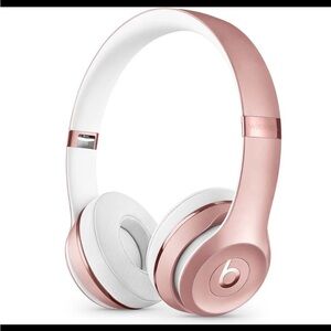 Beats Solo by Dre Rose Gold On-Ear Headphones